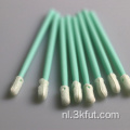 Industrieel gebruik Micro Head Cleanroom Foam Tip Swab